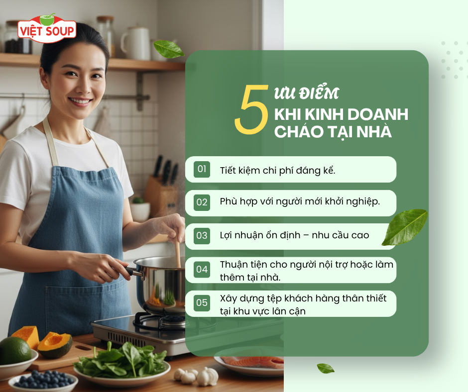 Có nên mở cửa hàng cháo dinh dưỡng tại nhà không? Có nên mở cửa hàng cháo dinh dưỡng tại nhà không?