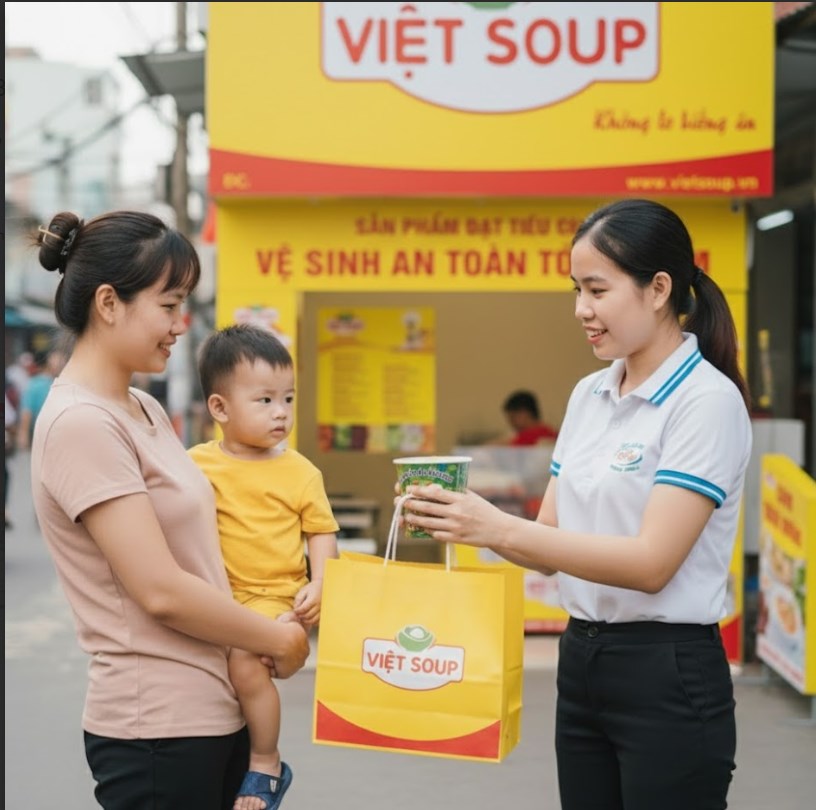 Vì sao nhiều khách chọn Việt Soup gần đây làm điểm mua cháo quen thuộc?